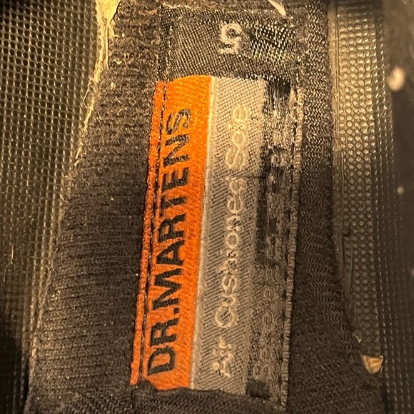 DR. MARTENS MEN'S 9352 BLACK GRUNGE COMBAT BOOTS - Picture 9 of 15